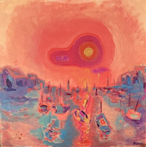 Tides of a memory by Ksenija Puškarić, Painting for Sale on Select