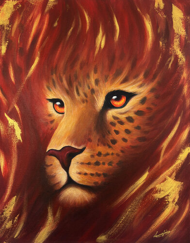 Shifter's Flame by Leonnie Fisher, Painting for Sale on Select
