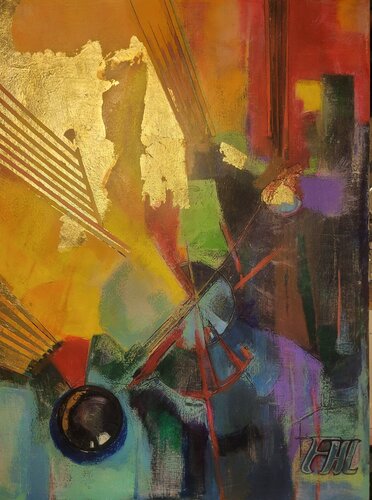 What Do You See Mr. Degas? by Frederica Henrieta Lecornu, Painting for Sale on Select