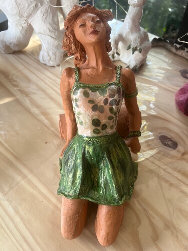 NATURELLE MEDITATION YOGI by NATHALIE BRUYERE, Sculpture for Sale on Select