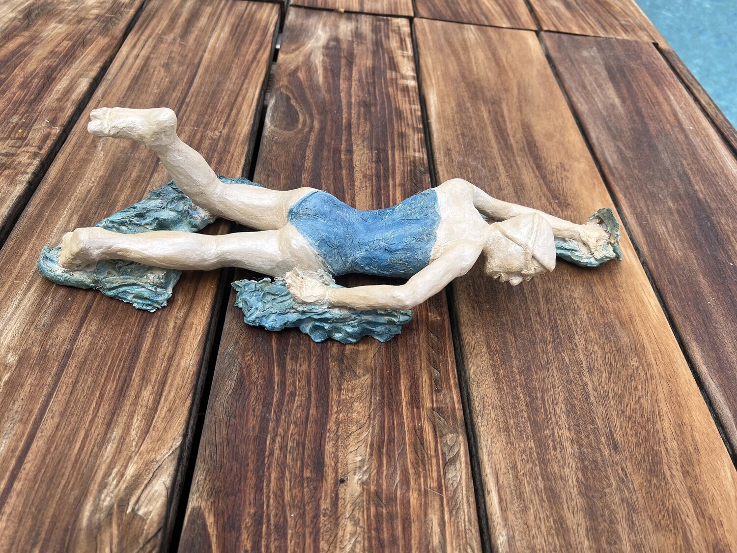 Nageuse NATHALIE BRUYERE Sculpture for sale