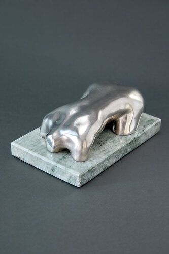 Parthenope (silver-plated edition) by TOMAL, Sculpture for Sale on Select