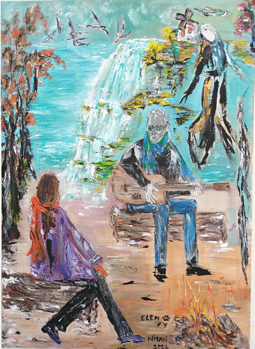 WELCOME by Elen Fılız Yıldırım, Painting for Sale on Select