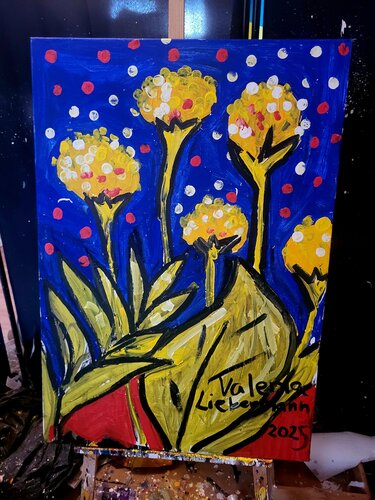 Die Feldblumen by Valeria Liebermann, Painting for Sale on Select