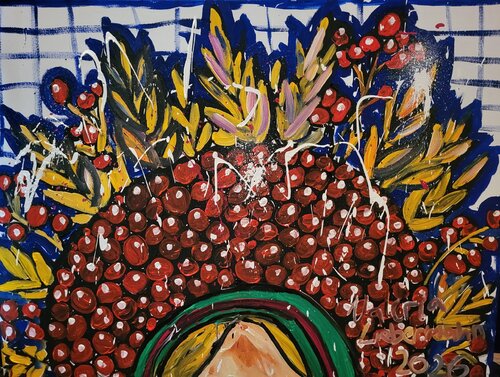 Die ukrainische Folklore by Valeria Liebermann, Painting for Sale on Select