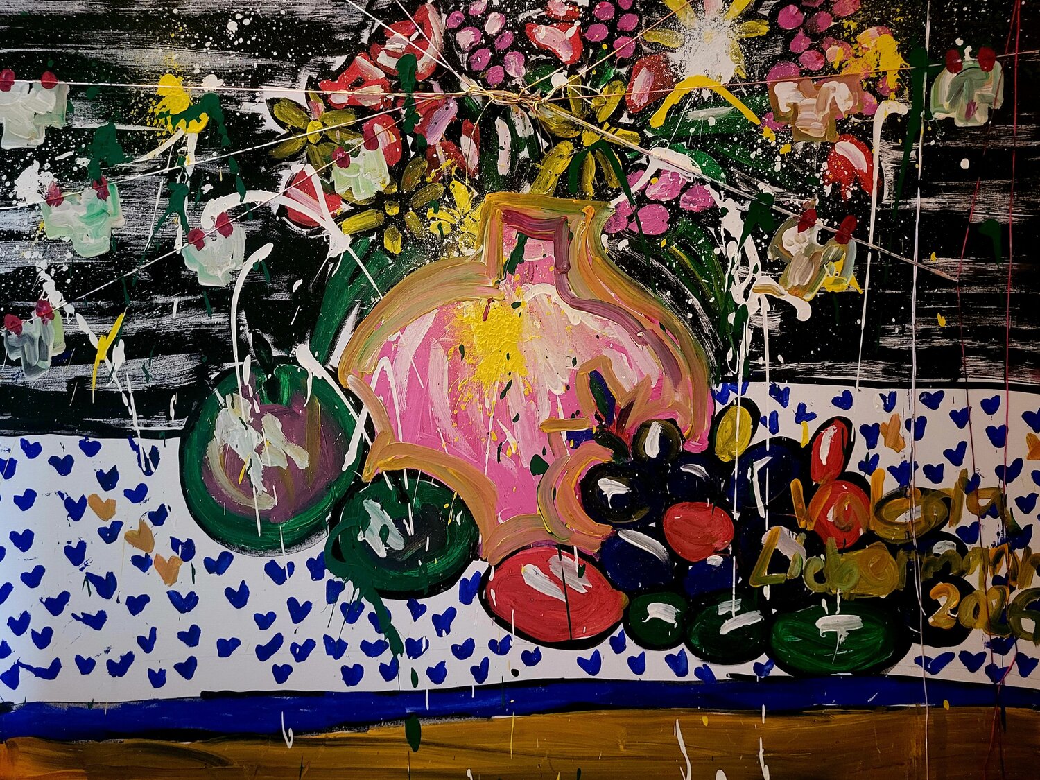 Das Drama Valeria Liebermann Original painting for sale