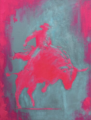 Electric West by ZAARIYA, Painting for Sale on Select
