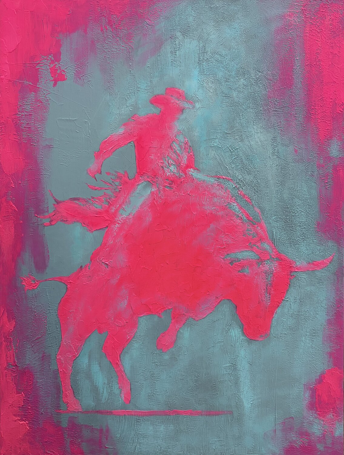 Electric West ZAARIYA Original painting for sale