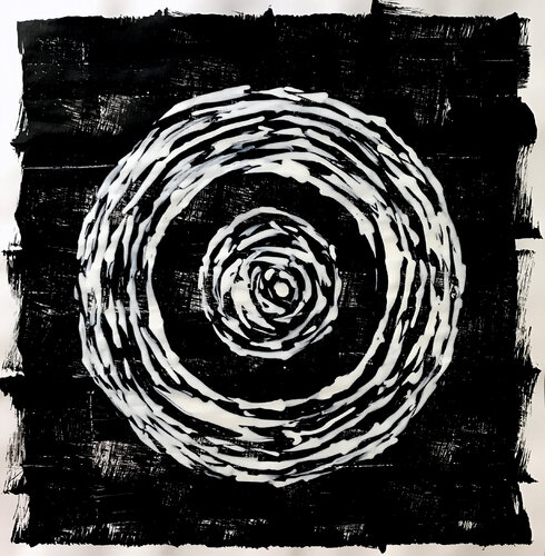 Rose Of Concrete by Dmytro Fedorenko, Painting for Sale on Select