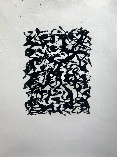 Splashes Of Nothing by Dmytro Fedorenko, Painting for Sale on Select