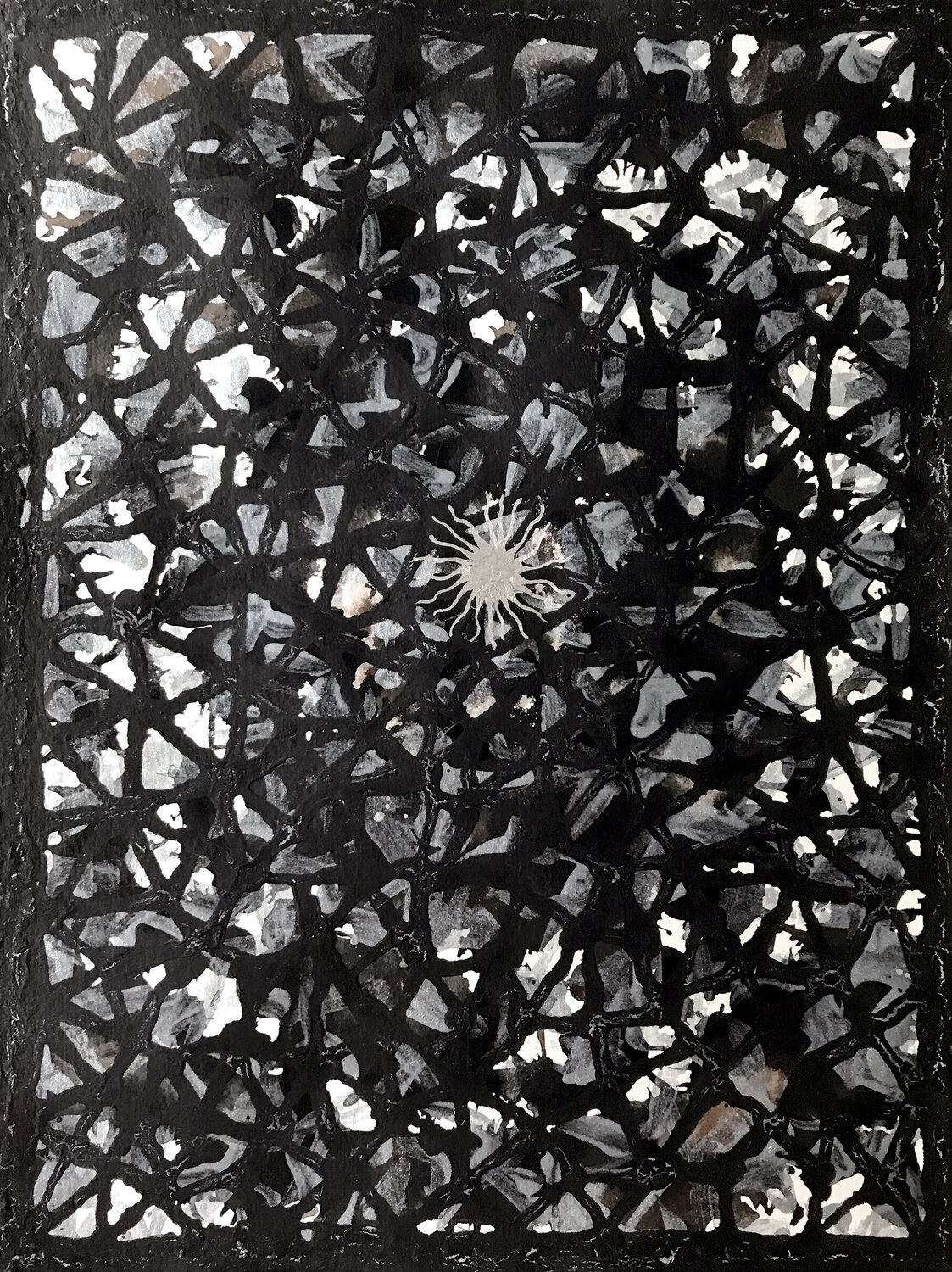 Darkness Is Behind Dmytro Fedorenko Original painting for sale
