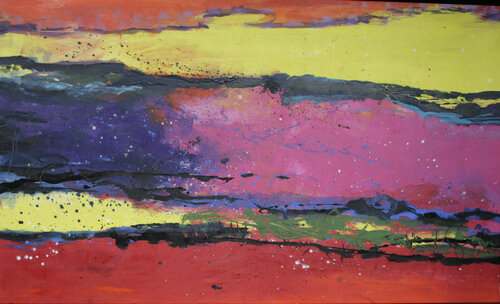 Landscape 2104 by Herta Reitz, Painting for Sale on Select