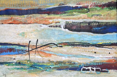 Landscape 2406 by Herta Reitz, Painting for Sale on Select