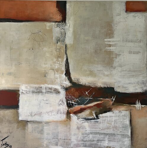 Ohne Titel 1809 by Herta Reitz, Painting for Sale on Select