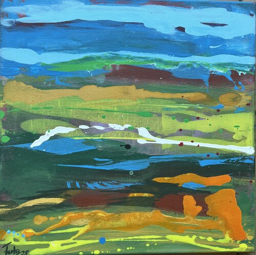 Landscape 2506 von Herta Reitz, Malerei kaufen auf Select