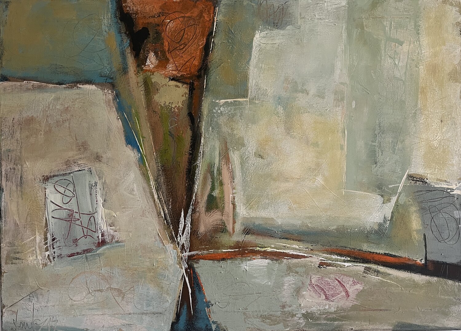 Frozen Herta Reitz Original painting for sale