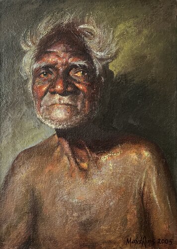“Towards the Light” by Kostakis Manelis, Painting for Sale on Select