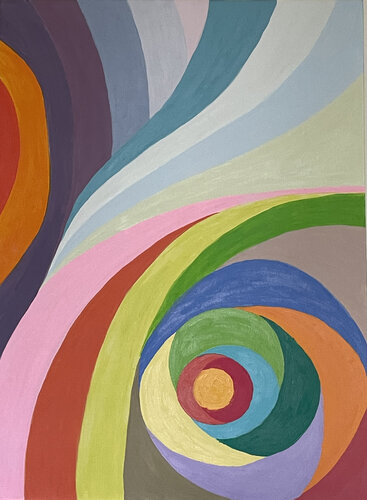 Inner Orbit by Nadezhda Siuzeva, Painting for Sale on Select