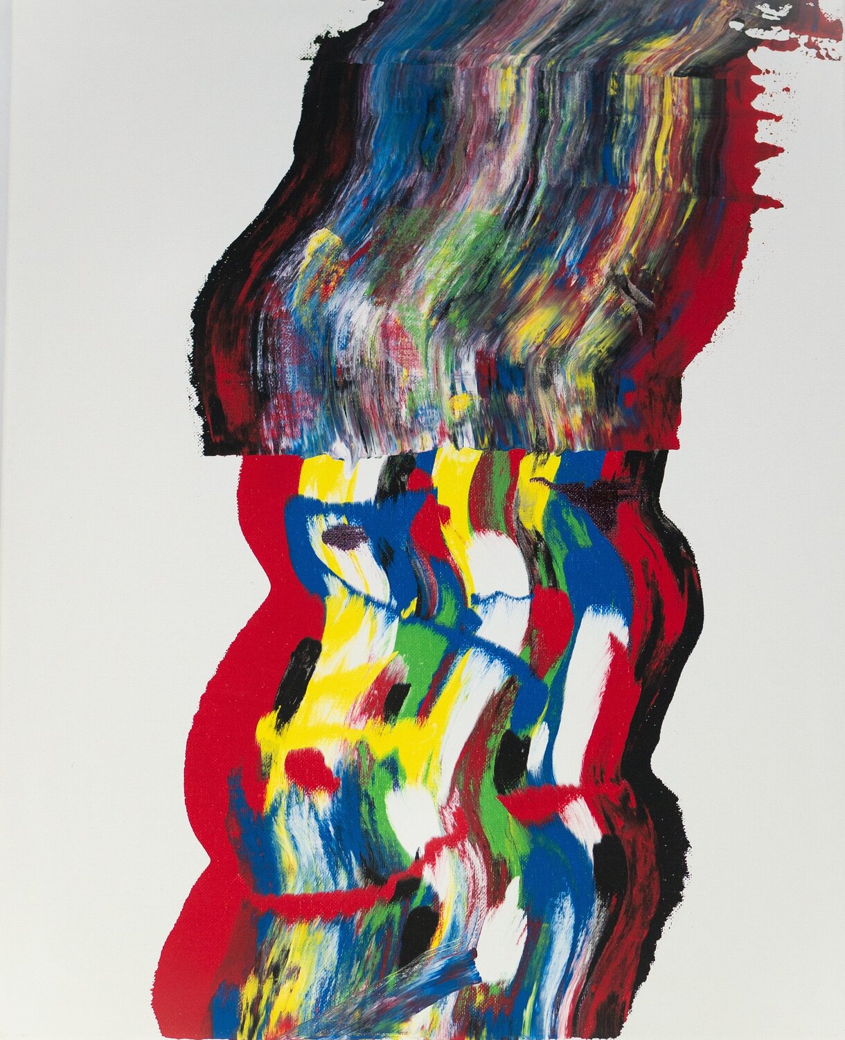 Melting Red Nadezhda Siuzeva Original painting for sale
