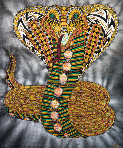 The Serpent von Theodoros Nikolaidis, Malerei kaufen auf Select