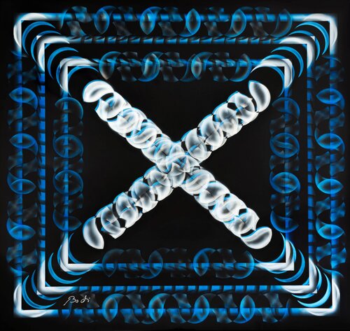 Cromosome X by Balint Bodi, Painting for Sale on Select