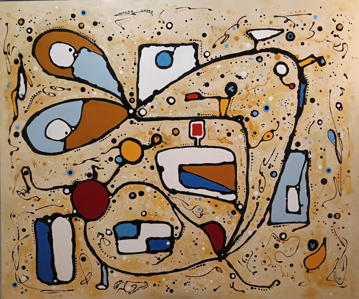 STAR LIFE África Gil Escolar Original painting for sale