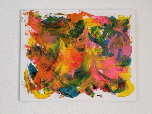 Explosion der Farben by Lya Studer, Painting for Sale on Select