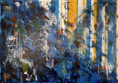 Silent Witness | Series: Layers of Memory | 003/03 von Eddie Davidov, Malerei kaufen auf Select