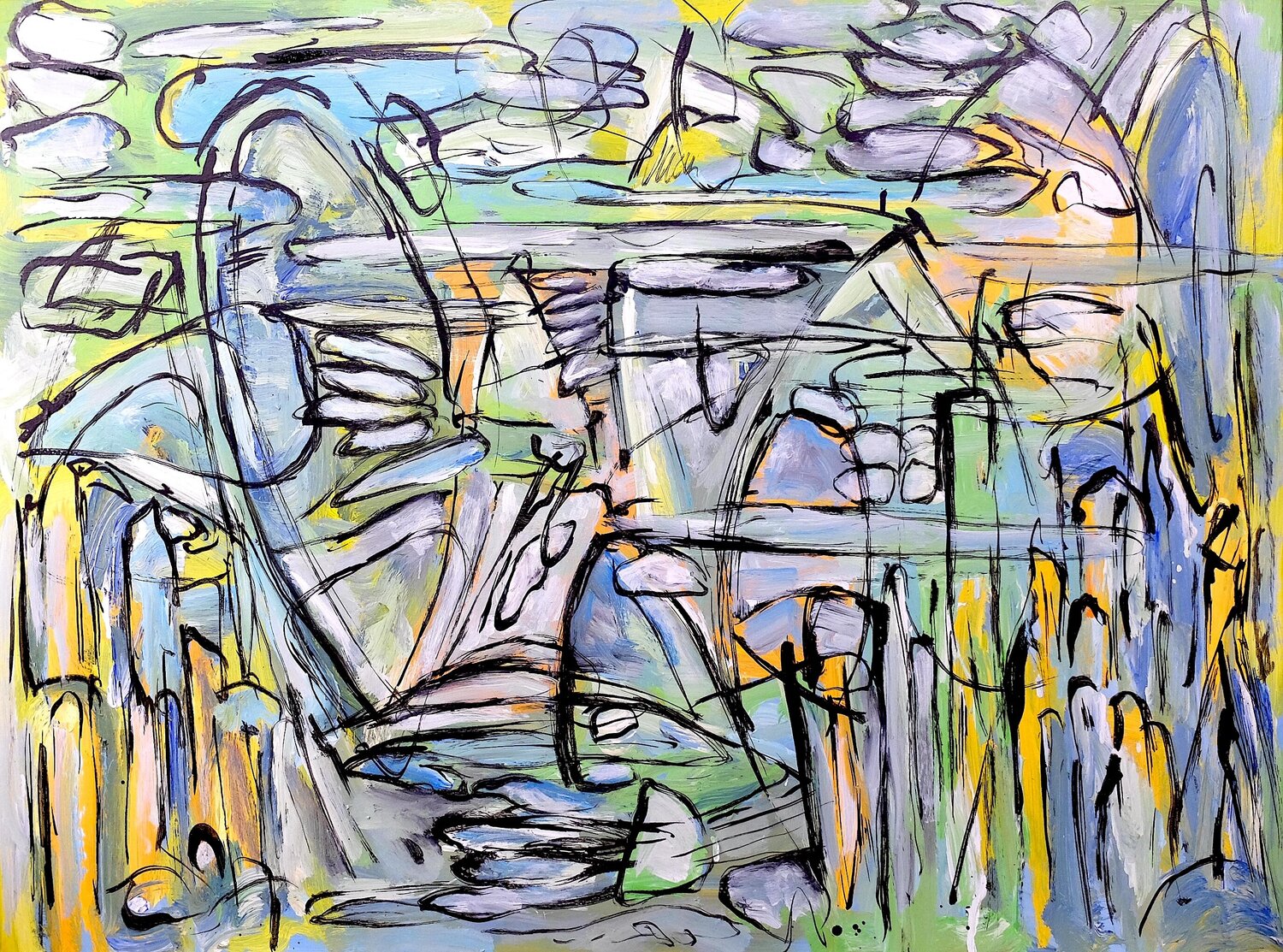 2024.83 oscar boffy Original painting for sale