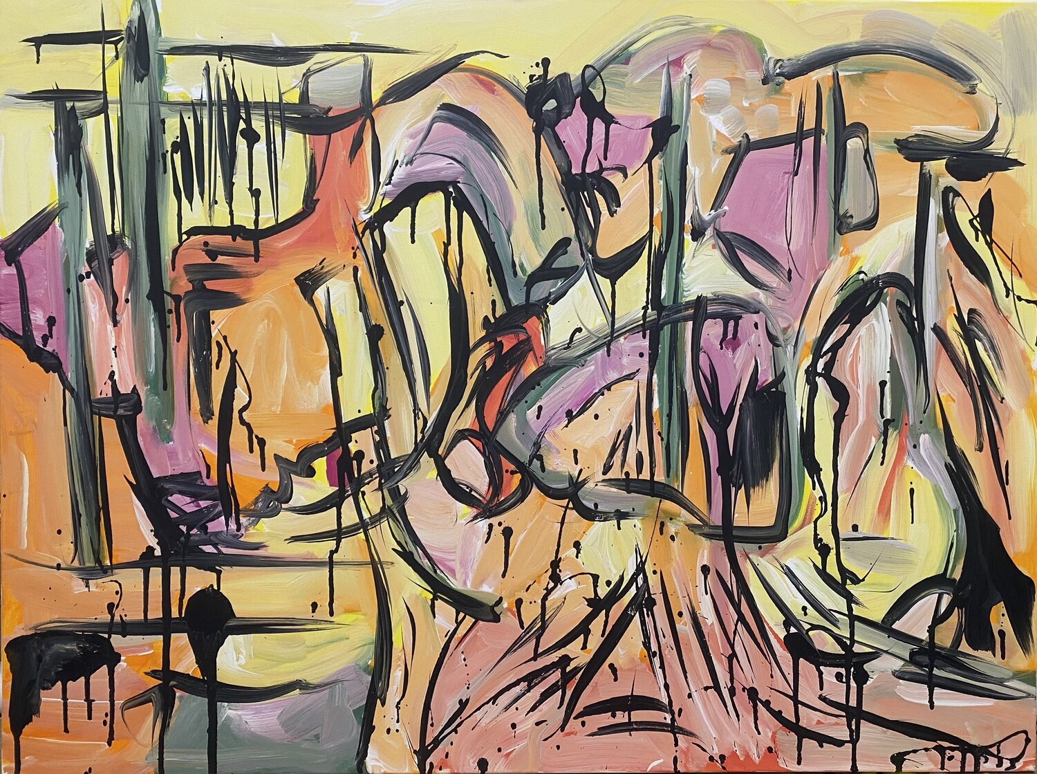2023.3.4 oscar boffy Original painting for sale