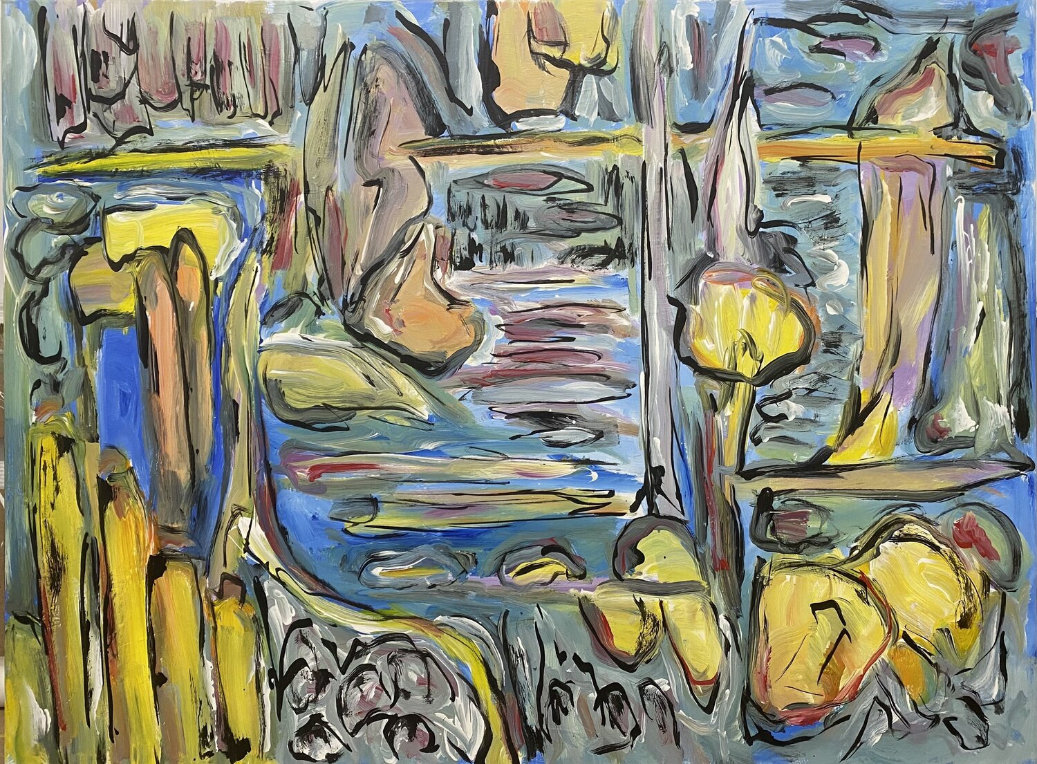 2023.12.1 oscar boffy Original painting for sale