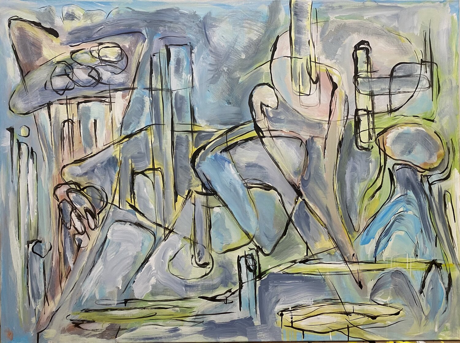 2024.54 oscar boffy Original painting for sale