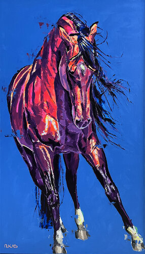 Feuerlauf by Carlo Bzdok, Painting for Sale on Select