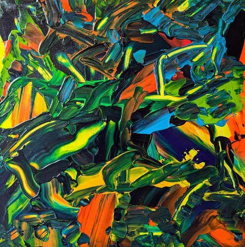 Jungle by Rudeen Gibson, Painting for Sale on Select