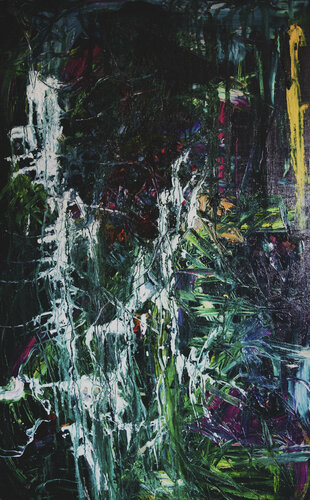 White Night by Rudeen Gibson, Painting for Sale on Select