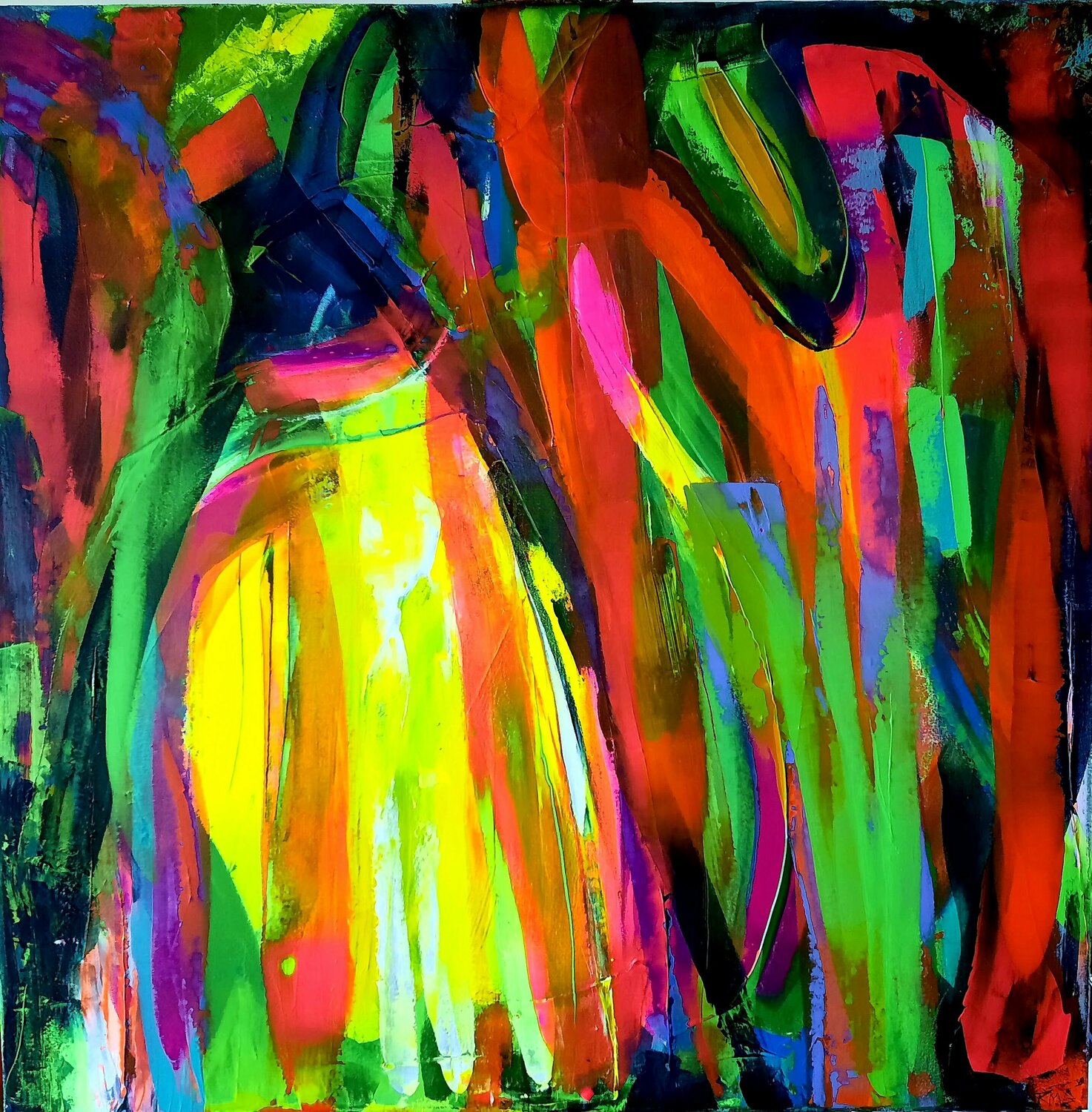 Untitled Rudeen Gibson Original painting for sale