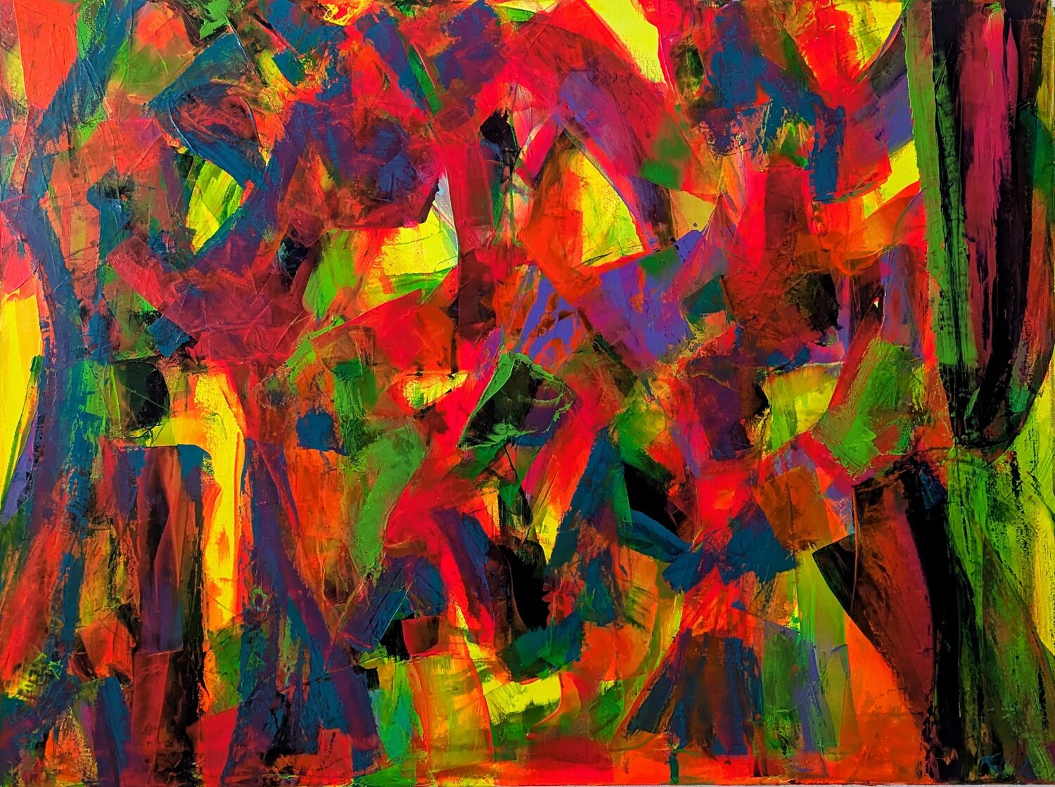 Untitled Rudeen Gibson Original painting for sale