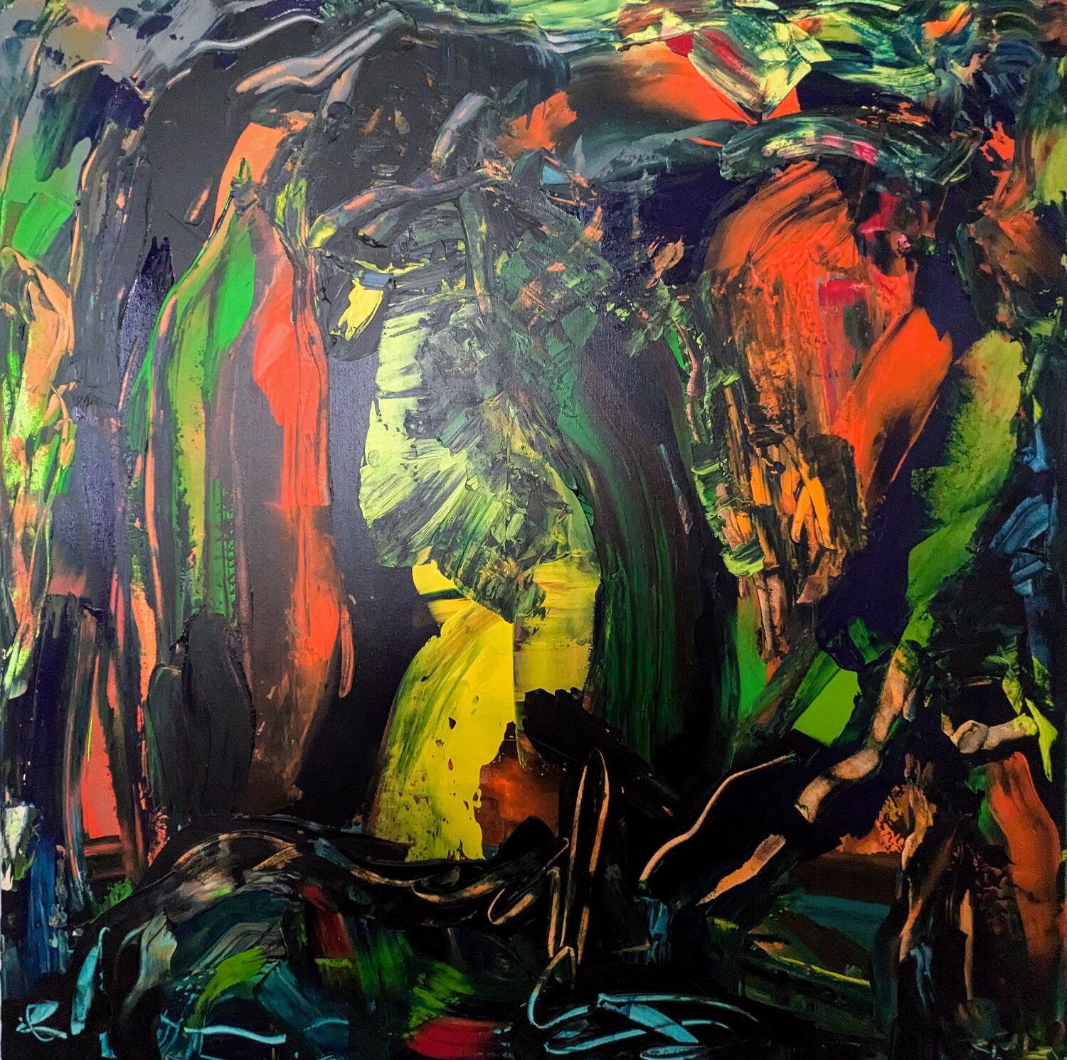 Fall Realm Rudeen Gibson Original painting for sale