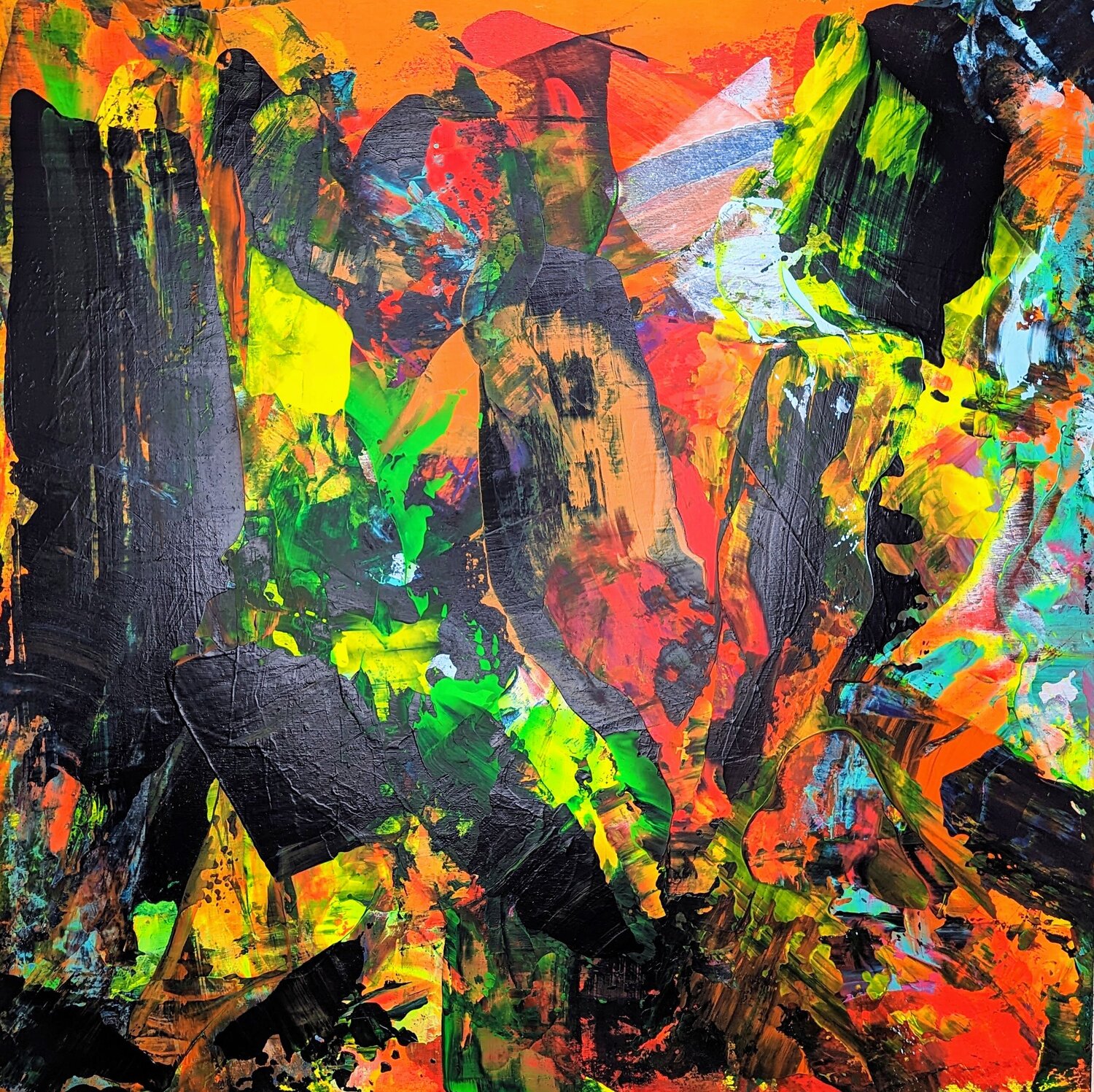 Untitled Rudeen Gibson Original painting for sale
