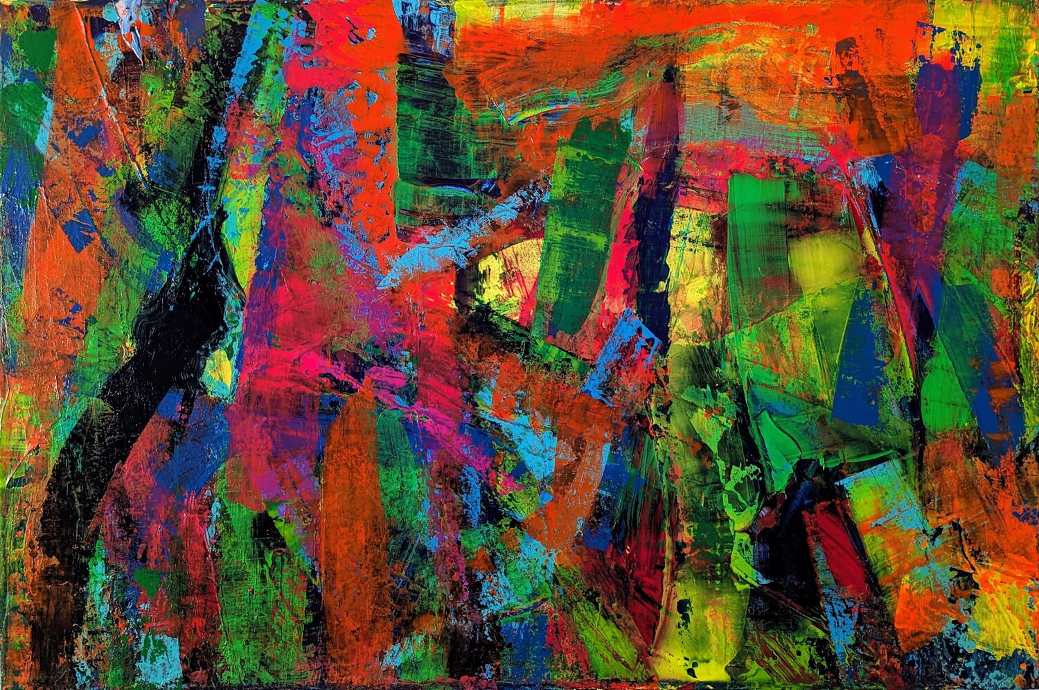 Garden City Rudeen Gibson Original painting for sale