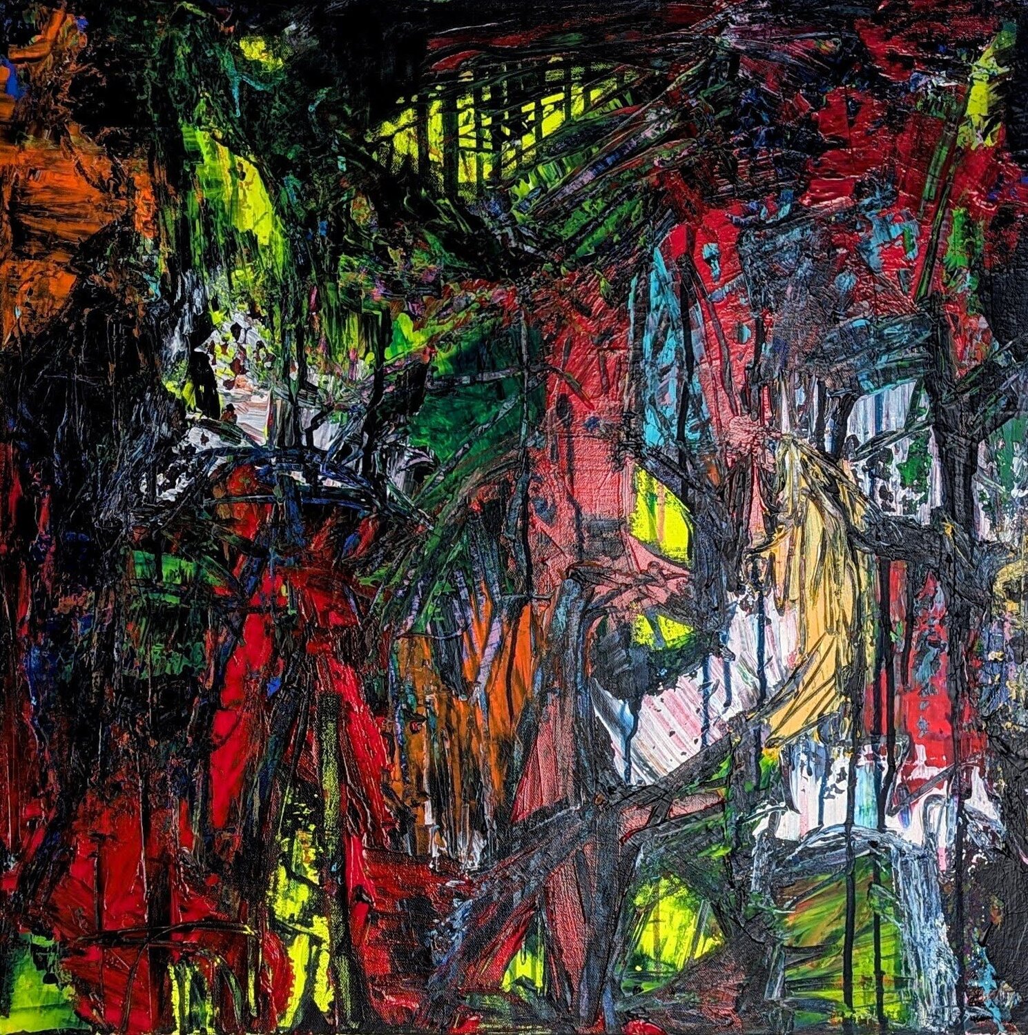 Untitled Rudeen Gibson Original painting for sale