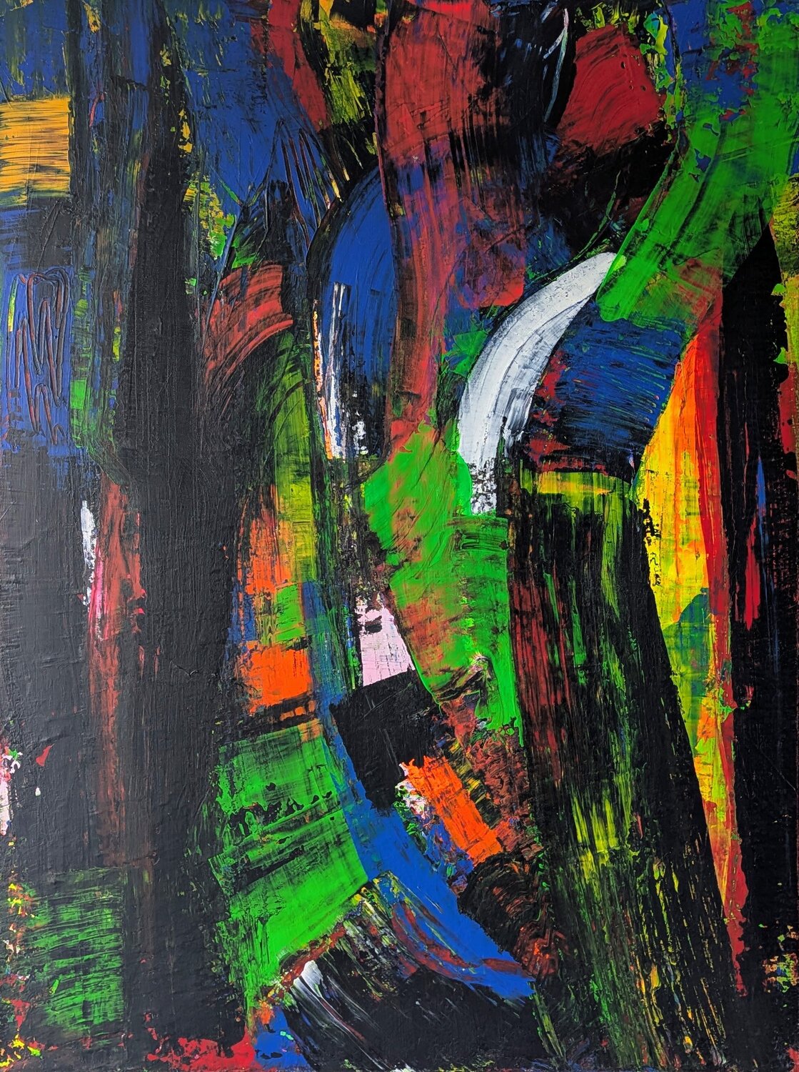 bamboo Rudeen Gibson Original painting for sale