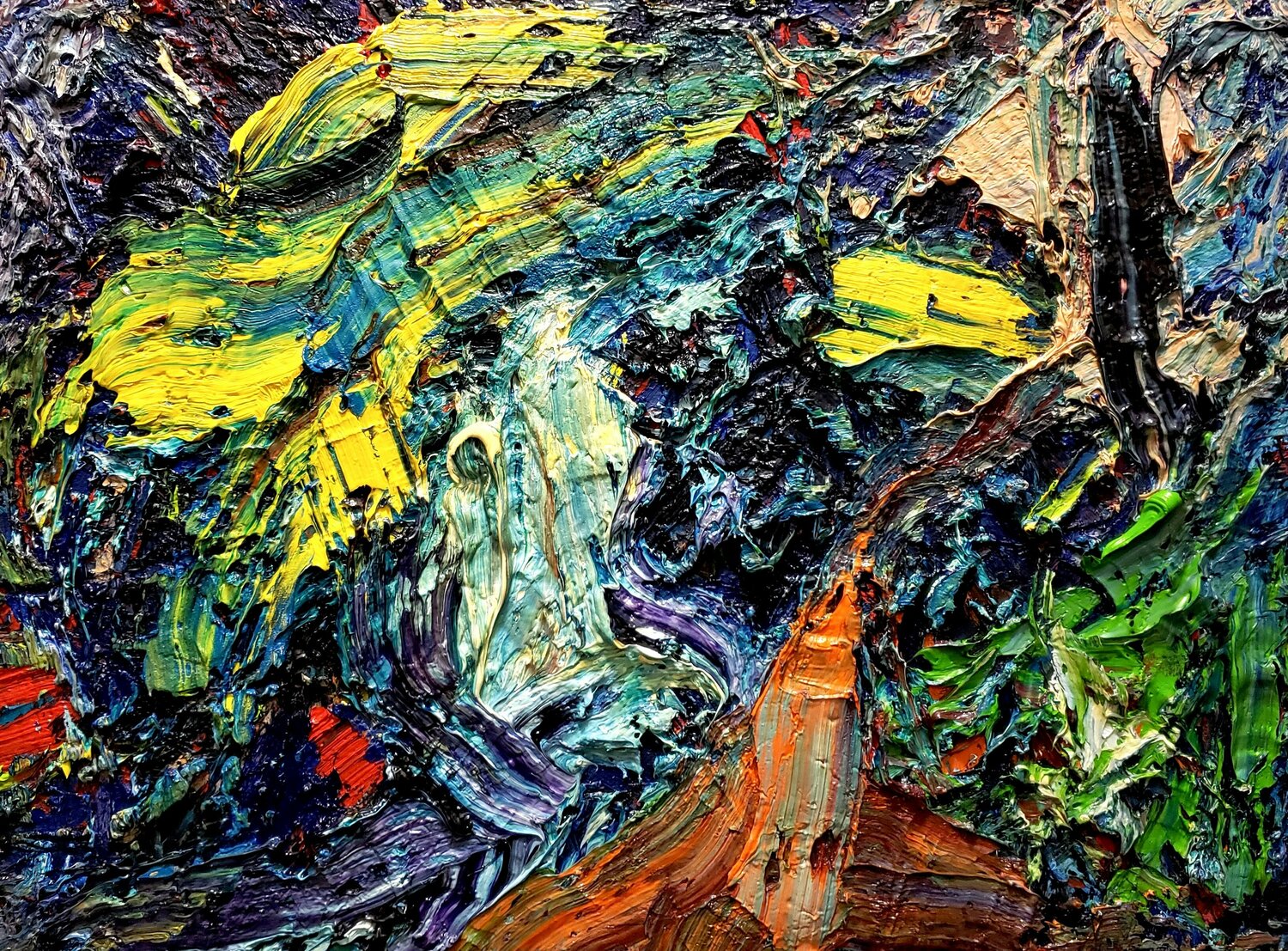 Untitled Rudeen Gibson Original painting for sale