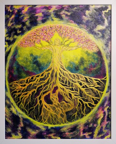 Werk 2 – Rebellion gegen die Lüge by Dominik Wojcik, Painting for Sale on Select