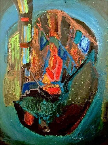 Sole Soul by Henry Diaz, Painting for Sale on Select