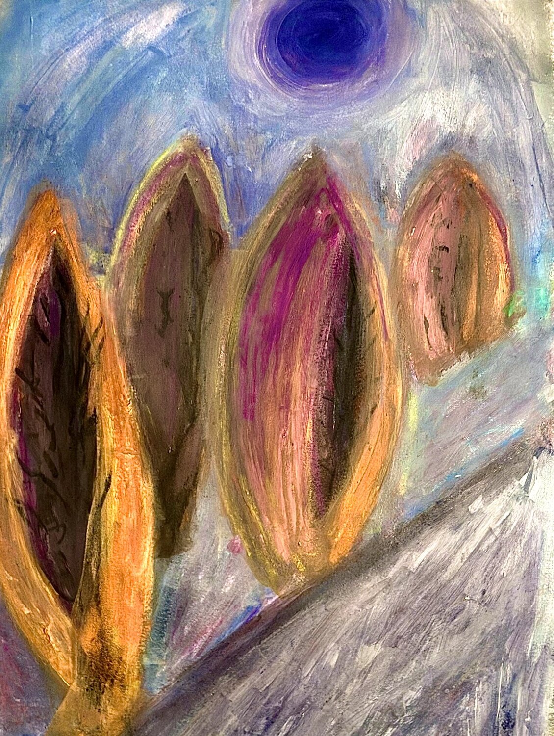 B100M Henry Diaz Original painting for sale
