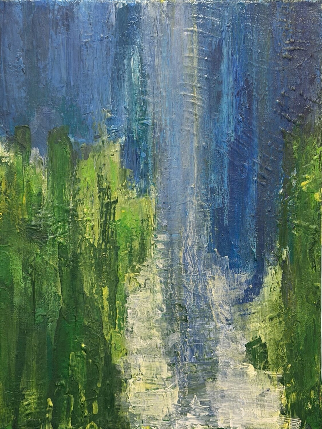 Angel’s Falls Henry Diaz Original painting for sale