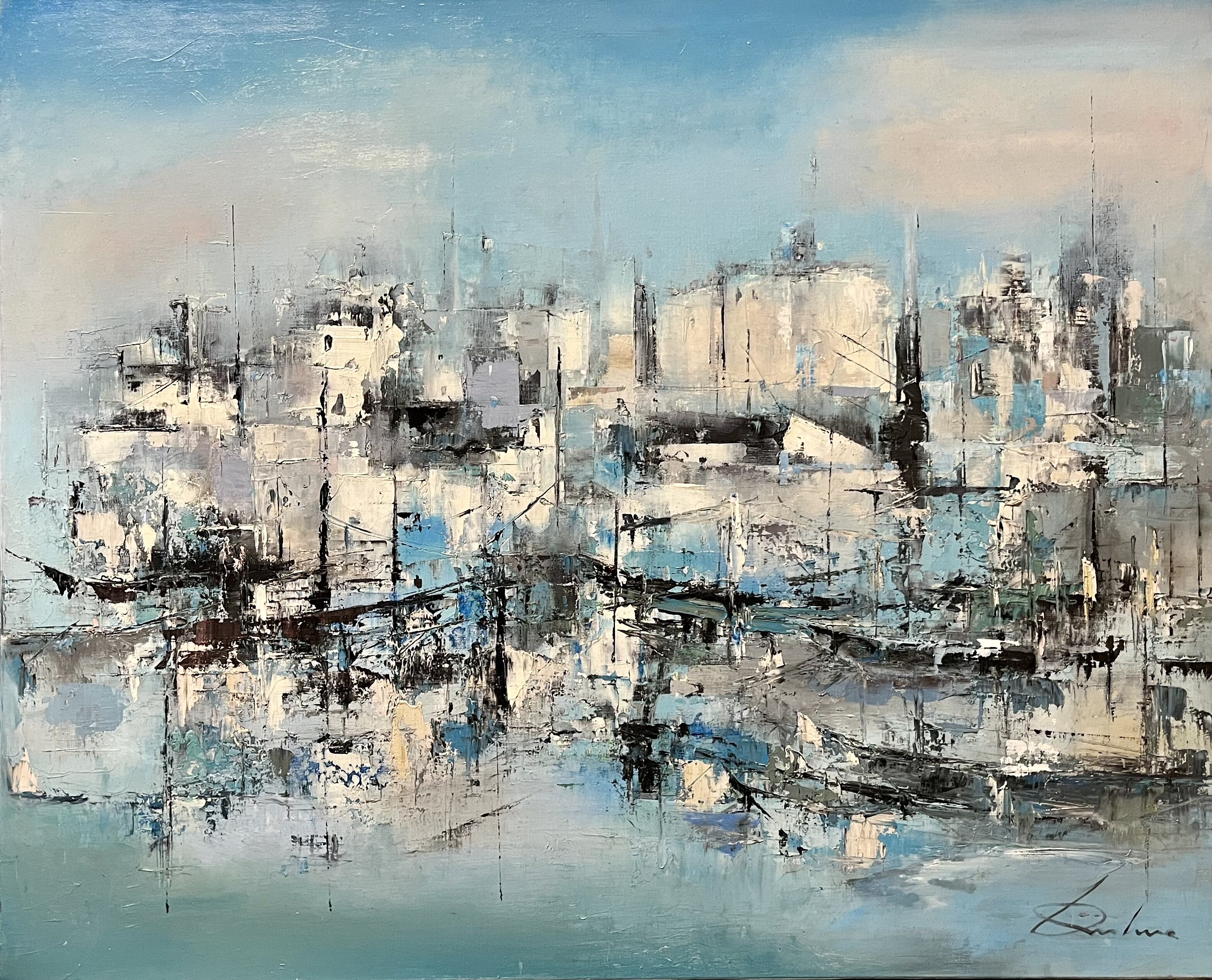 Image bleue