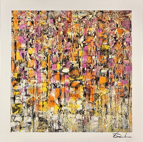 LES FEUX DU PRINTEMPS by Richard Dubure, Painting for Sale on Select