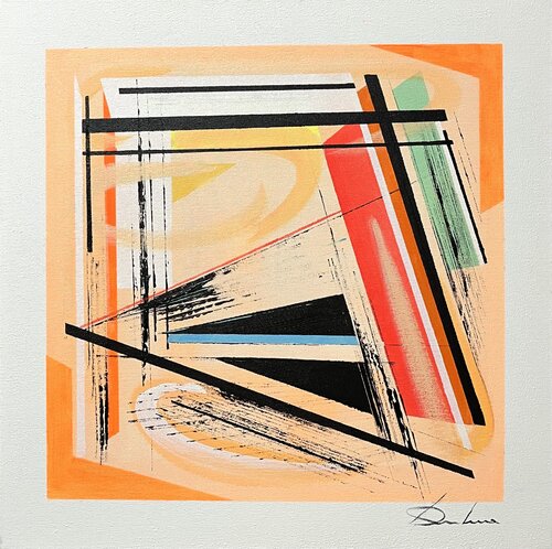 CONTRIBUTION AU DESORDRE by Richard Dubure, Painting for Sale on Select